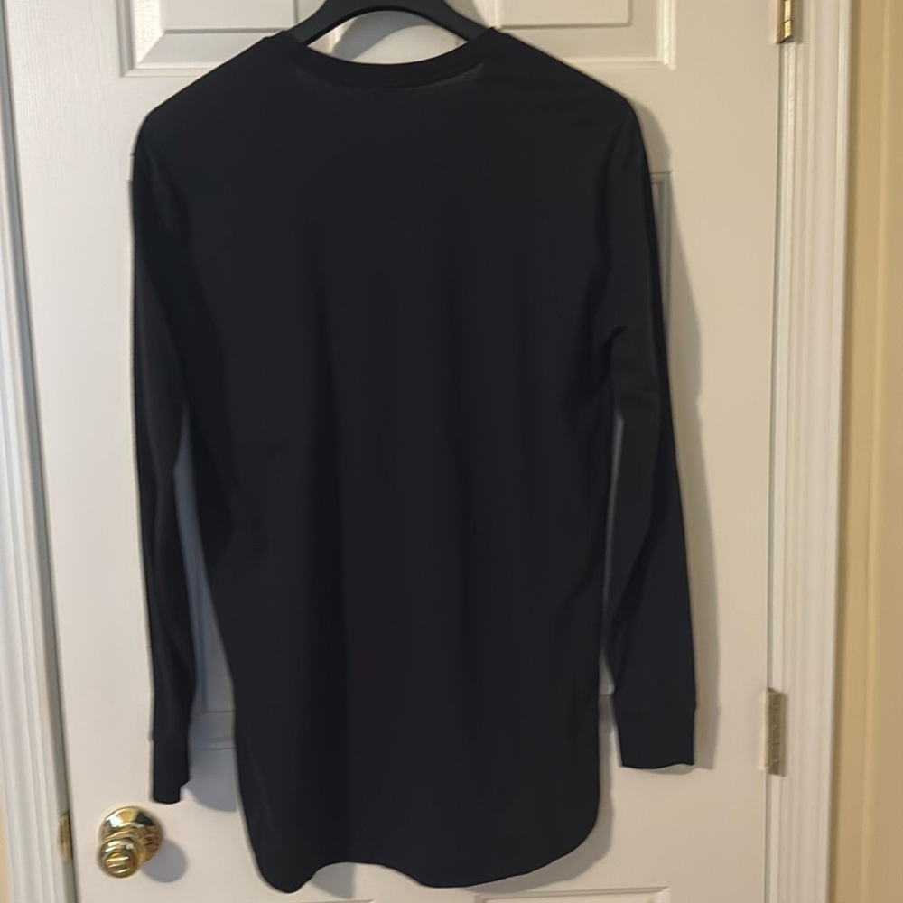Black LuLaRoe Hudson Long Sleeve T Size XL - Picture 2 of 6